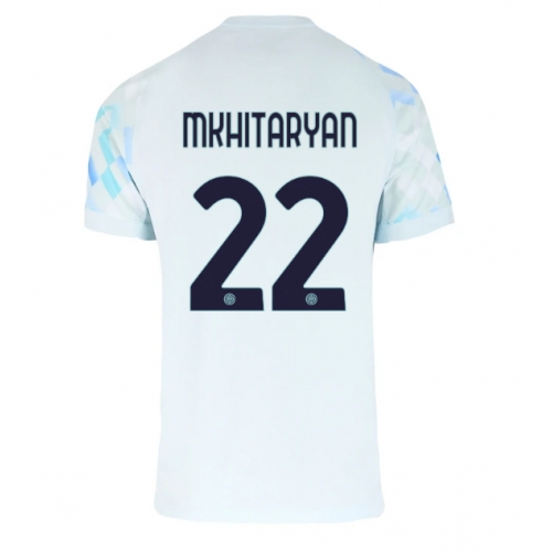 Billige Fotballdrakt Inter Milan Henrikh Mkhitaryan #22 Replika Bortedrakt 2025-26 Kortermet Billige Fotballdrakt Inter Milan Henrikh Mkhitaryan #22 Replika Bortedrakt 2025-26 Kortermet